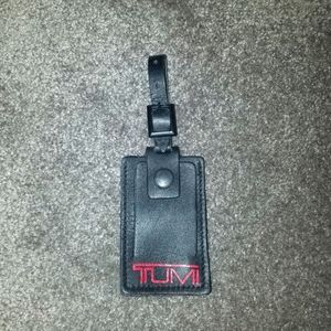 Tumi Leather Suitcase Tag